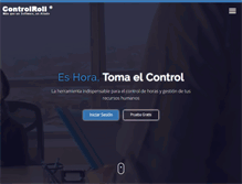 Tablet Screenshot of controlroll.com